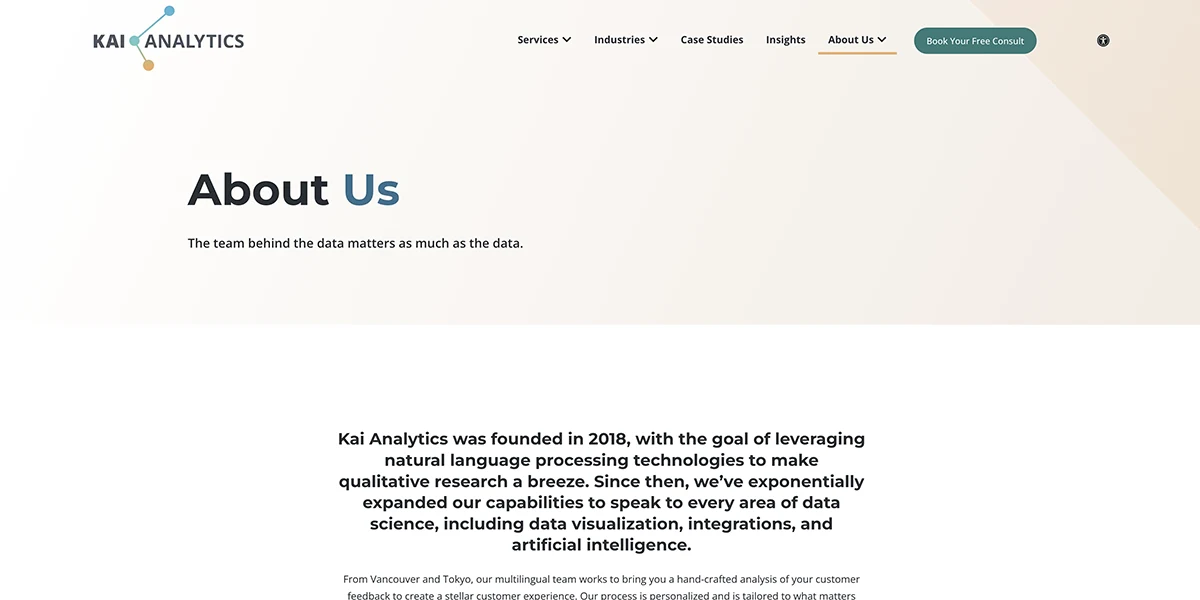 Research Firm in Canada & Japan | Meet the Team | Kai Analytics